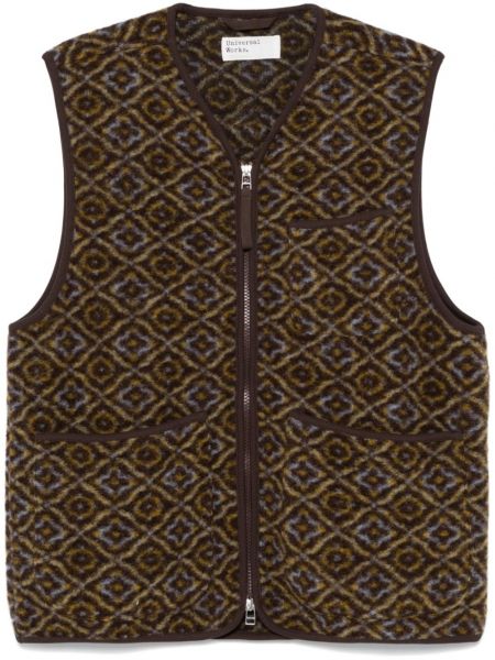 Vest Universal Works brun