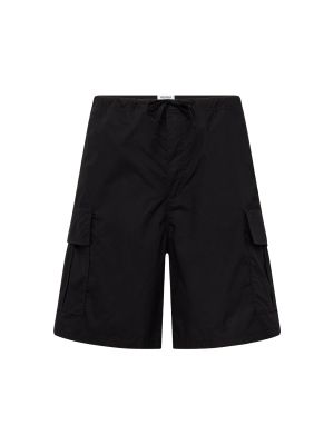 „cargo“ stiliaus kelnės Weekday juoda