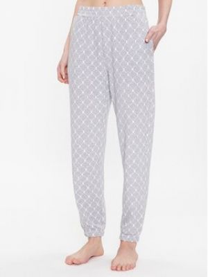 DKNY Pantaloni pijama YI2822627  Regular Fit - Gri