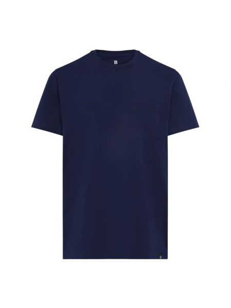 Jersey t-shirt aus baumwoll Boggi Milano blau