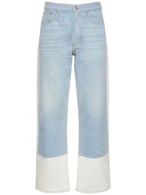 Bavlnené džínsy Bluemarble modrá