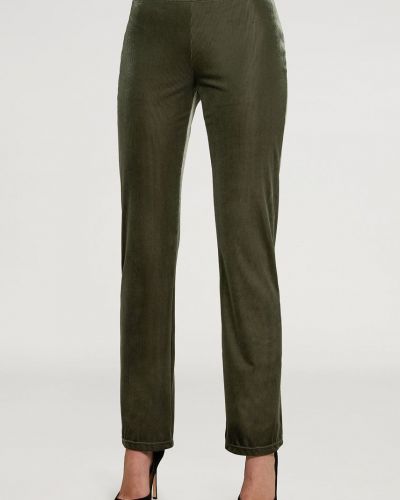 Kalhoty s vysokým pasem Wolford - zelená