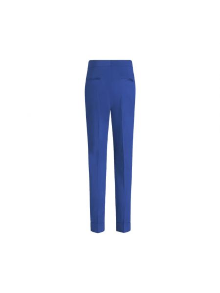 Spodnie slim fit Etro niebieskie