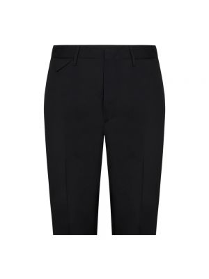 Pantalones de lana slim fit Low Brand negro