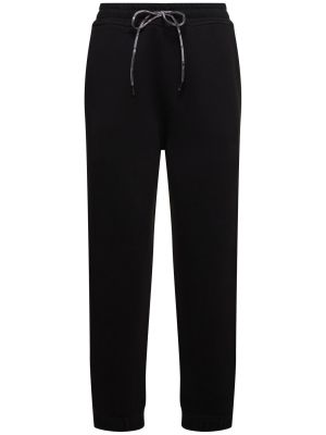 Pantaloni sport cu broderie din jerseu Vivienne Westwood negru