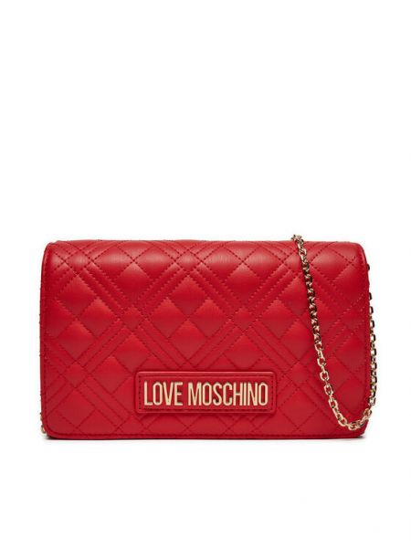 Чанта през рамо Love Moschino червено