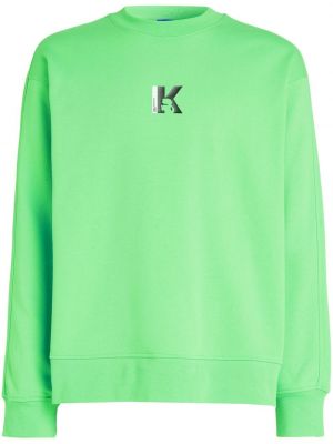Raštuotas džemperis Karl Lagerfeld Jeans žalia