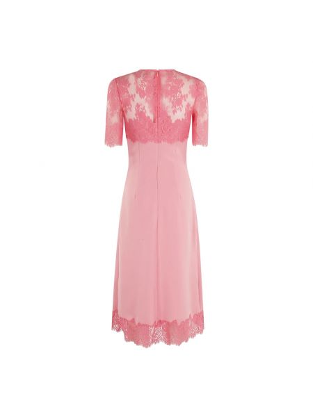 Vestido midi elegante Ermanno Scervino rosa
