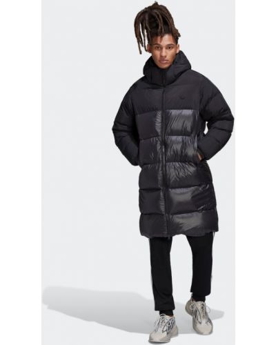 Зимно палто Adidas Originals черно