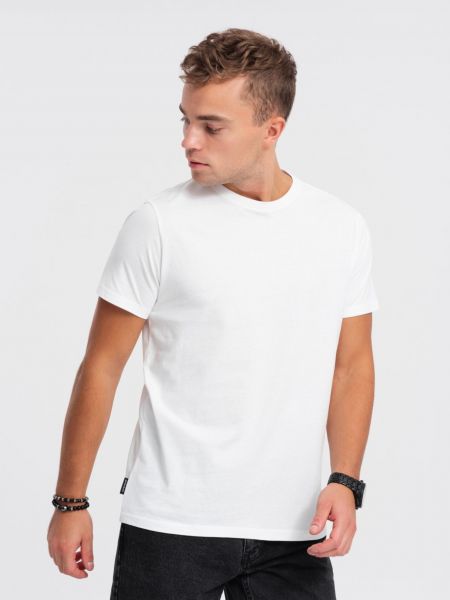 Tričko Ombre Clothing bílé
