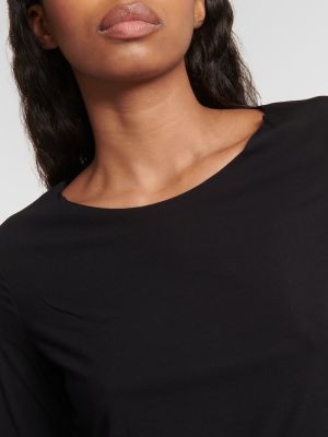 Top in jersey Wolford nero