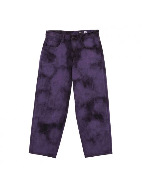 Прямые джинсы Volcom фиолетовые