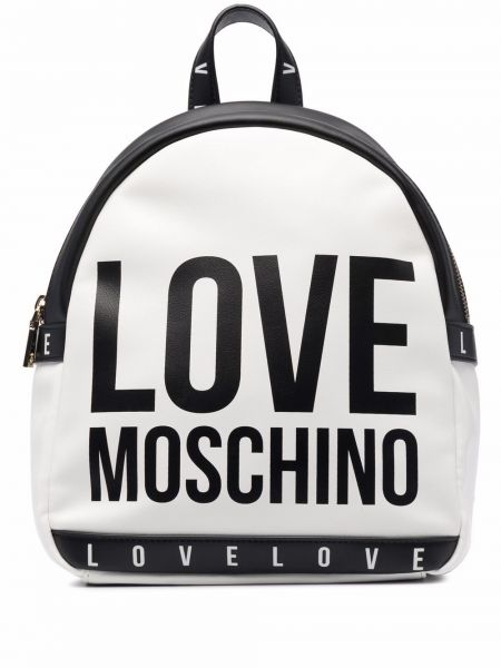 Rucksack mit print Love Moschino