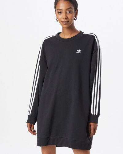 Rochie cu croială lejeră Adidas Originals negru