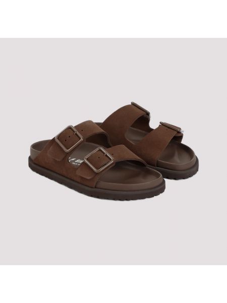 Sandalias de punta abierta Birkenstock marrón