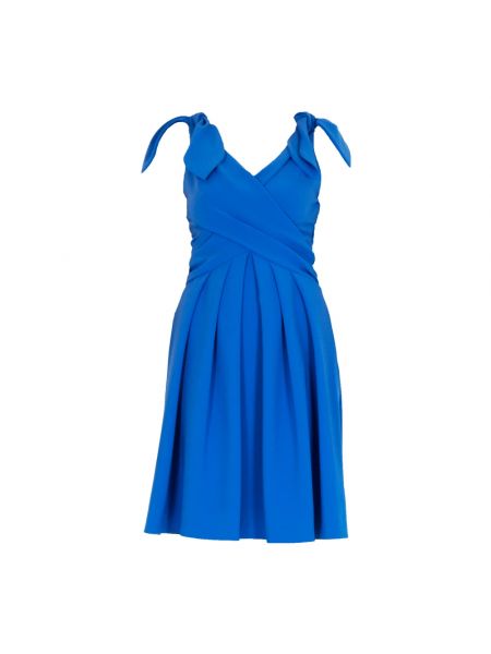 Sukienka midi Moschino niebieska
