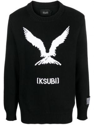 Плетен памучен пуловер Ksubi