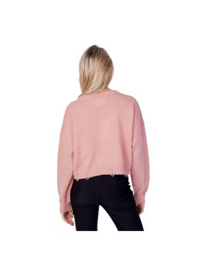 Bluza z nadrukiem Aniye By różowa