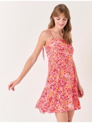 Kvetinové mini šaty Jimmy Key ružová