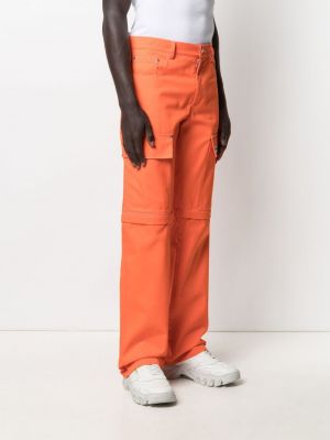 Rovné kalhoty Misbhv oranžové