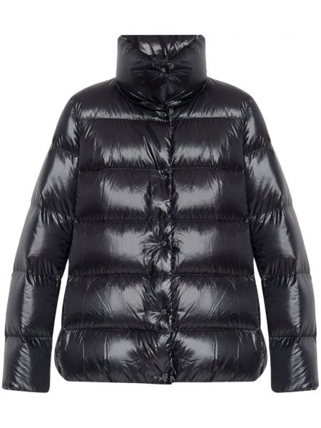 Kapitone ceket Moncler siyah