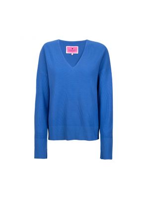 Пуловер Lieblingsstück синьо