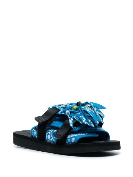 Sandales à franges Suicoke bleu