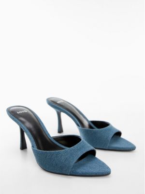 Sandály Mango modré