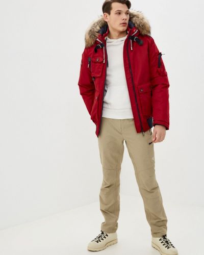Утепленная куртка Fergo красная