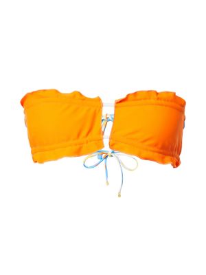 Dryžuotas maudymosi kostiumėlis Solid & Striped oranžinė