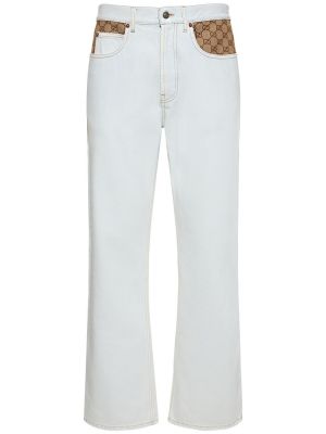 Bavlnené džínsy Gucci