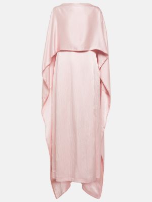 Svilena satenska maksi haljina Gabriela Hearst ružičasta