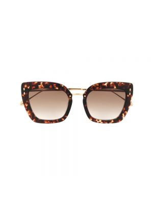 Okulary przeciwsłoneczne Isabel Marant brązowe