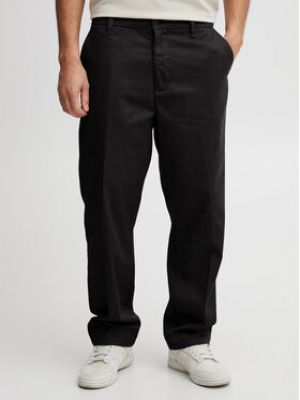Черные прямые брюки Solid