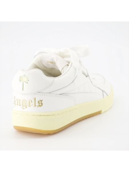 Sneakersy sznurowane Palm Angels białe