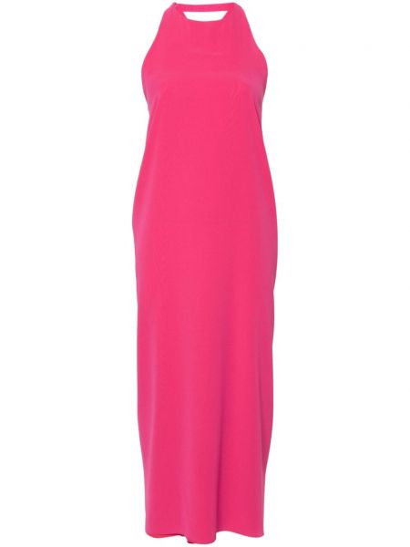Φόρεμα ντραπέ Blanca Vita ροζ