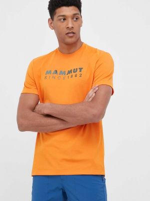Športna majica Mammut oranžna