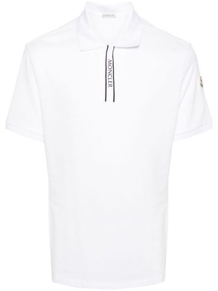 Polo majica Moncler bijela