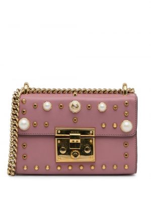 Чанта през рамо с шипове Gucci Pre-owned