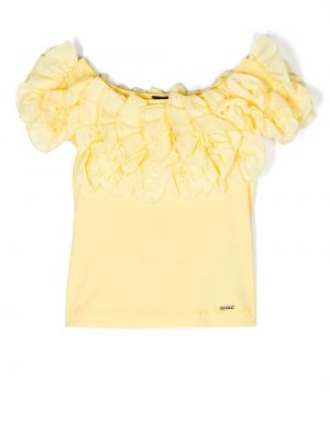 T-shirt Monnalisa giallo