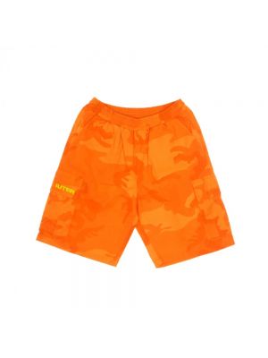Pomarańczowe spodnie sportowe Iuter