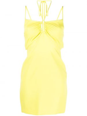 Μini φόρεμα P.a.r.o.s.h. κίτρινο