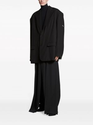 Bavlněné sako Balenciaga černé