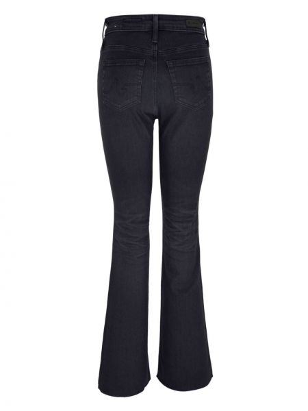 High waist bootcut jeans ausgestellt Ag Jeans schwarz