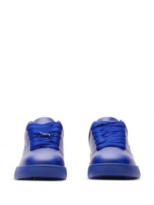 Leder sneaker Burberry blau