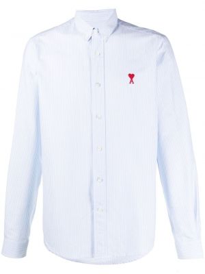 Camisa con bordado Ami Paris blanco