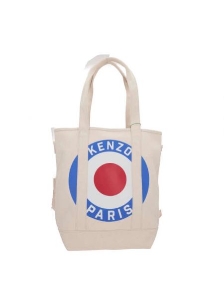 Shopper handtasche mit print mit taschen Kenzo beige