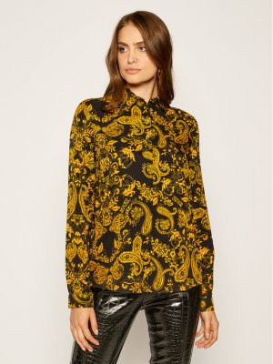 Priliehavá rifľová košeľa Versace Jeans Couture