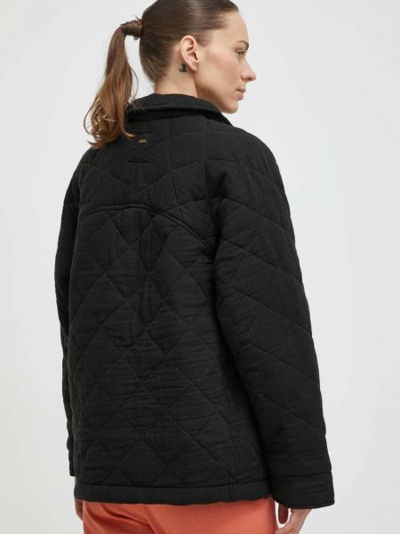 Oversized rövid kabát Rip Curl fekete