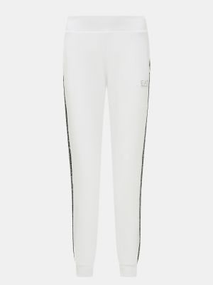 Спортивные штаны Ea7 Emporio Armani белые